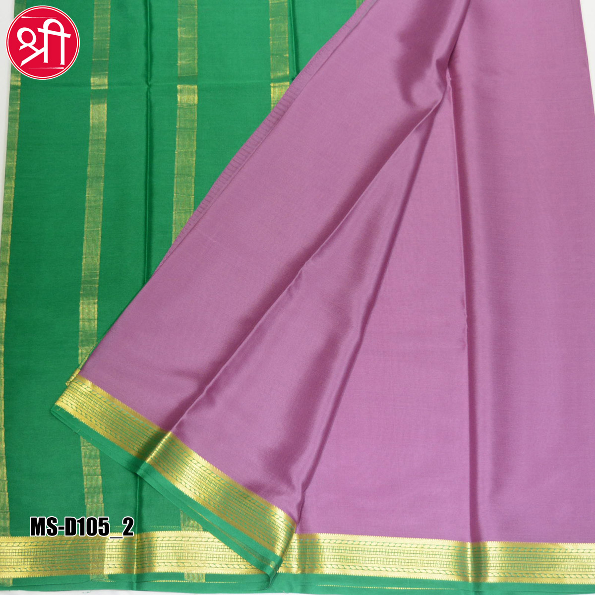 Pure Mysore Silk Saree D105